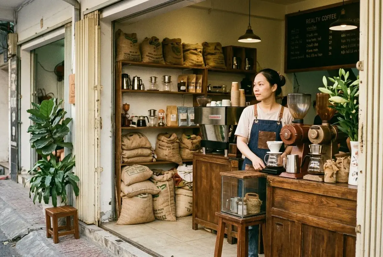 Một quán nhỏ, làm đúng vài việc