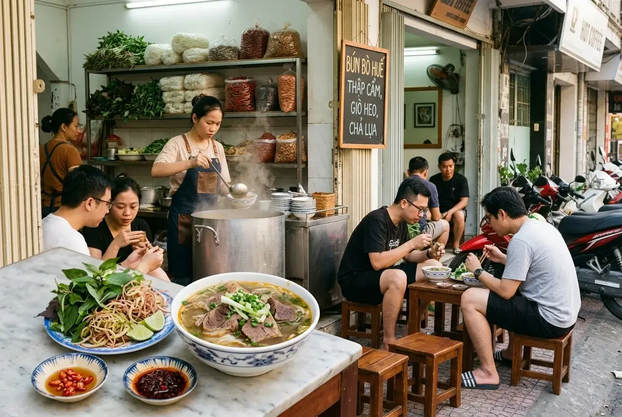 Trong quán trông như vậy 2