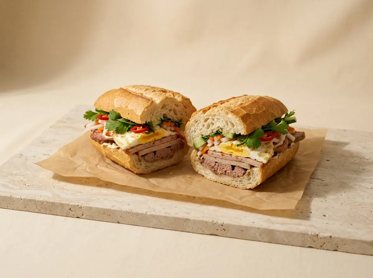 Bánh mì chả trứng
