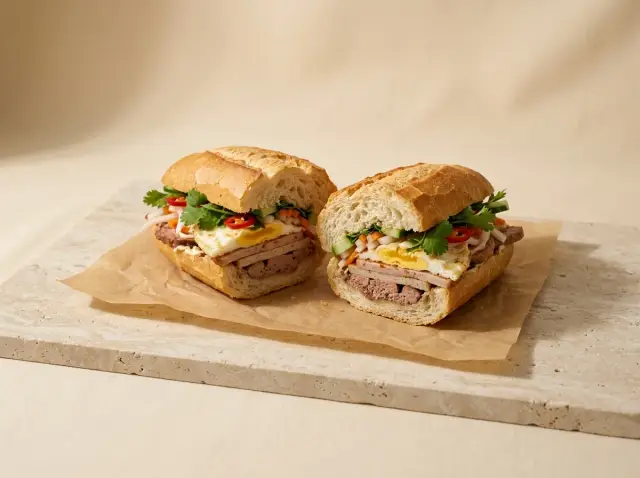 Bánh mì chả trứng